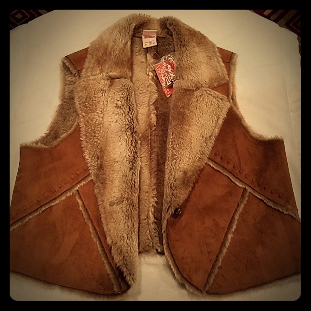 Women's Suede Vest